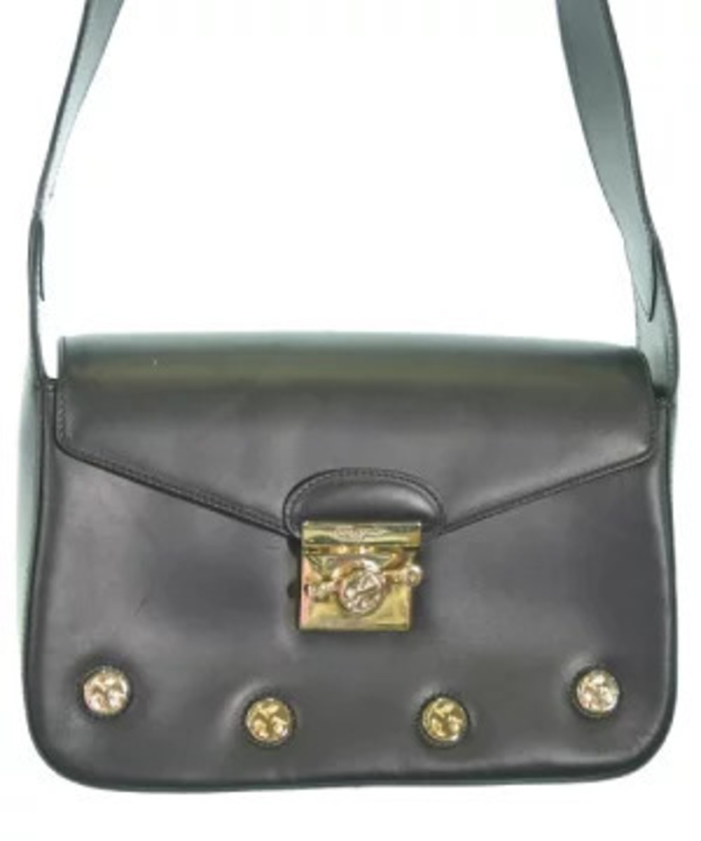 Salvatore Ferragamo Crossbody Bag Leather Black